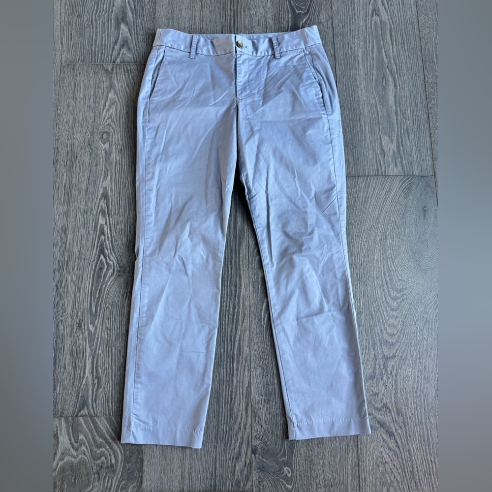 J. Crew Factory Laney Chino Pants in Chrome Size 6